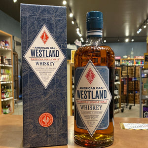 Westland, American Oak, Single Malt, Whiskey, 750mL