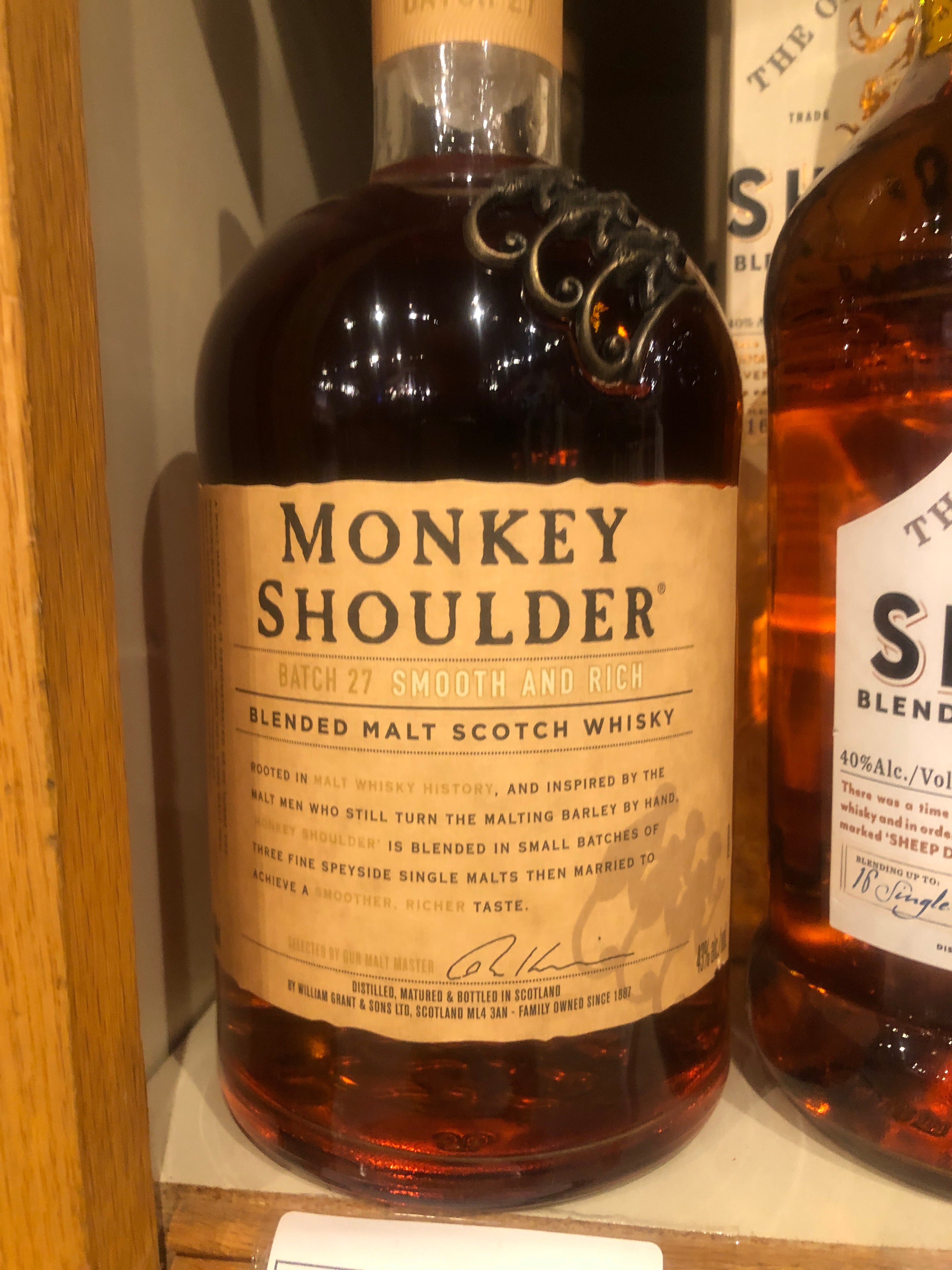 Monkey Shoulder Scotch, 750 ml – O'Brien's Liquor & Wine