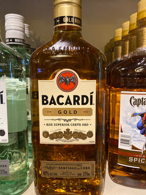Bacardi Gold Rum, 375 ml