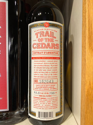 Trail Of The Cedars Absinthe, 750 ml