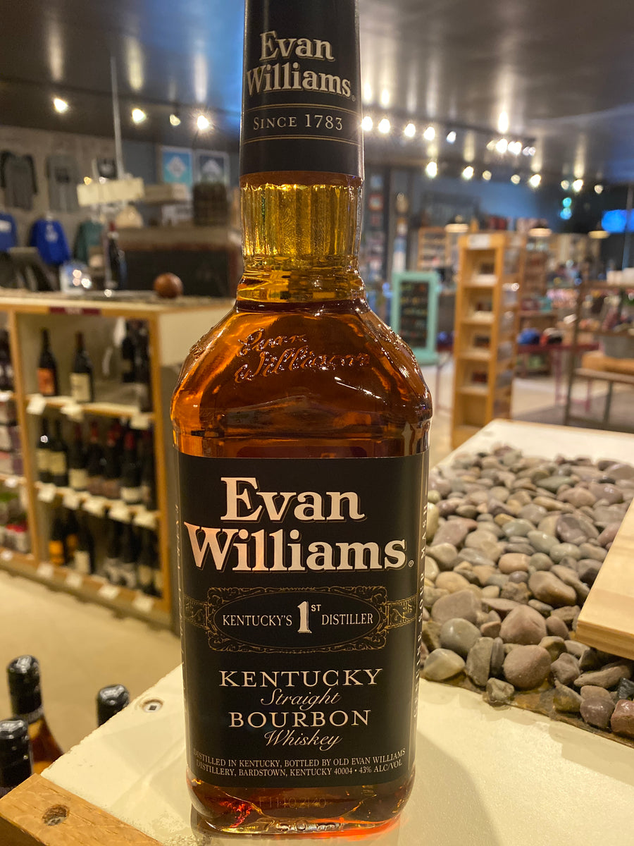Evan Williams 86 pf. Black Label Bourbon, 750 ml
