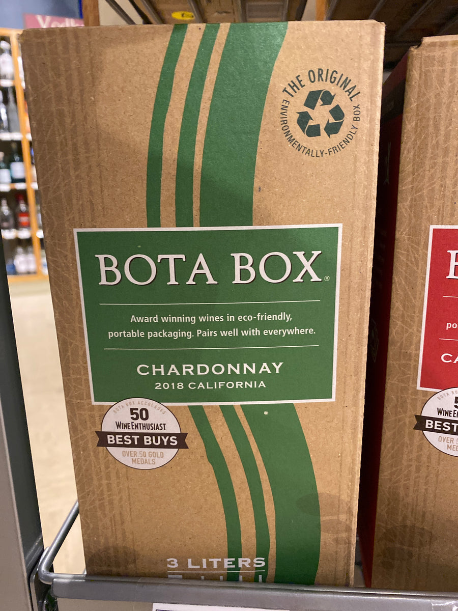 Bota Box, Chardonnay, California, 3 liter box