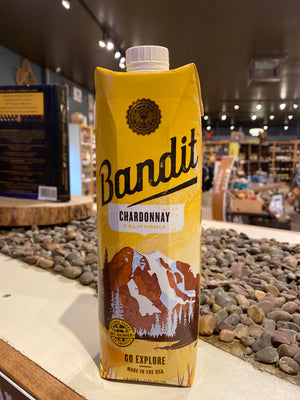 Bandit, Chardonnay, California, 1 L box