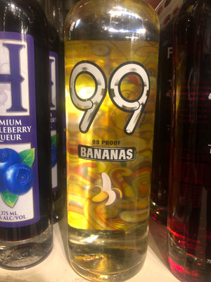 99 Bananas, Schnapps, 750 ml