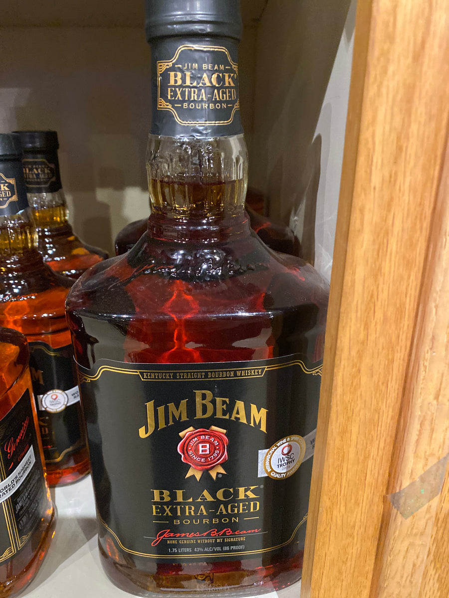 Jim Beam Black Label Bourbon, 1.75 L
