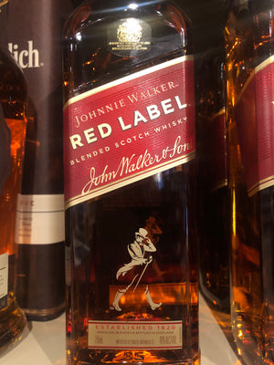 Johnnie Walker Red Label Scotch, 750 ml