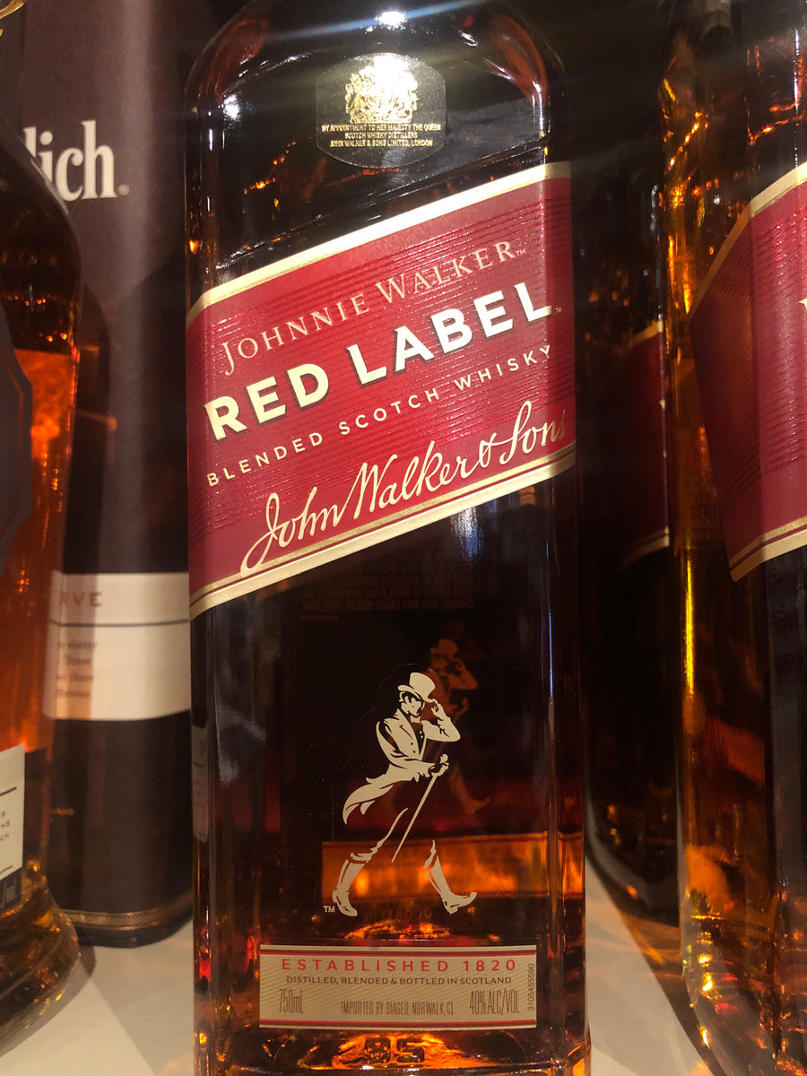 Johnnie Walker Red Label  Johnnie walker red label, Johnnie walker red,  Johnnie walker