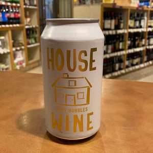 House Wine, Brut, Bubbles, RTD, 12oz can