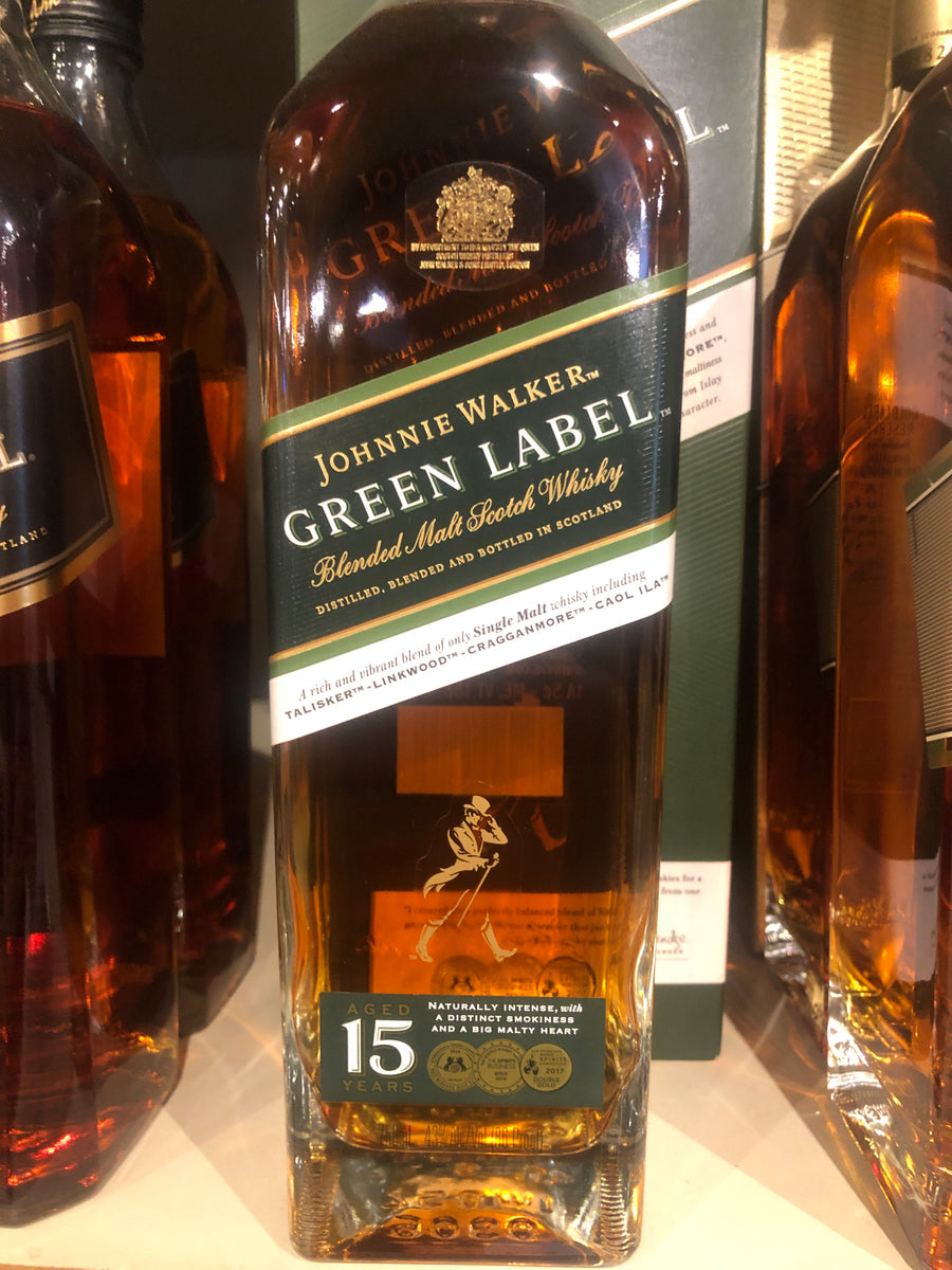 Johnnie Walker Green Label 15 yr Scotch, 750 ml – O'Brien's Liquor