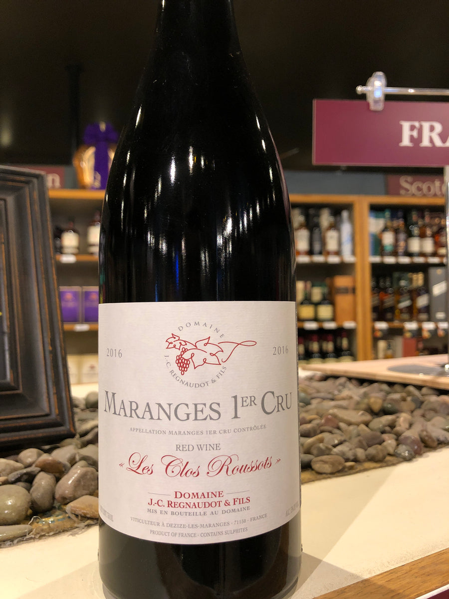 Regnaudot, Pinot Noir, Maranges, 1er Cru, Burgundy, France