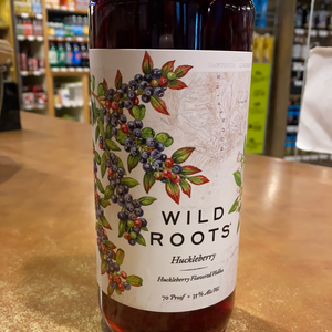 Wild Roots Vodka, Huckleberry, 750ml